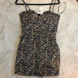 Forever 21 Leopard Print Mini Dress